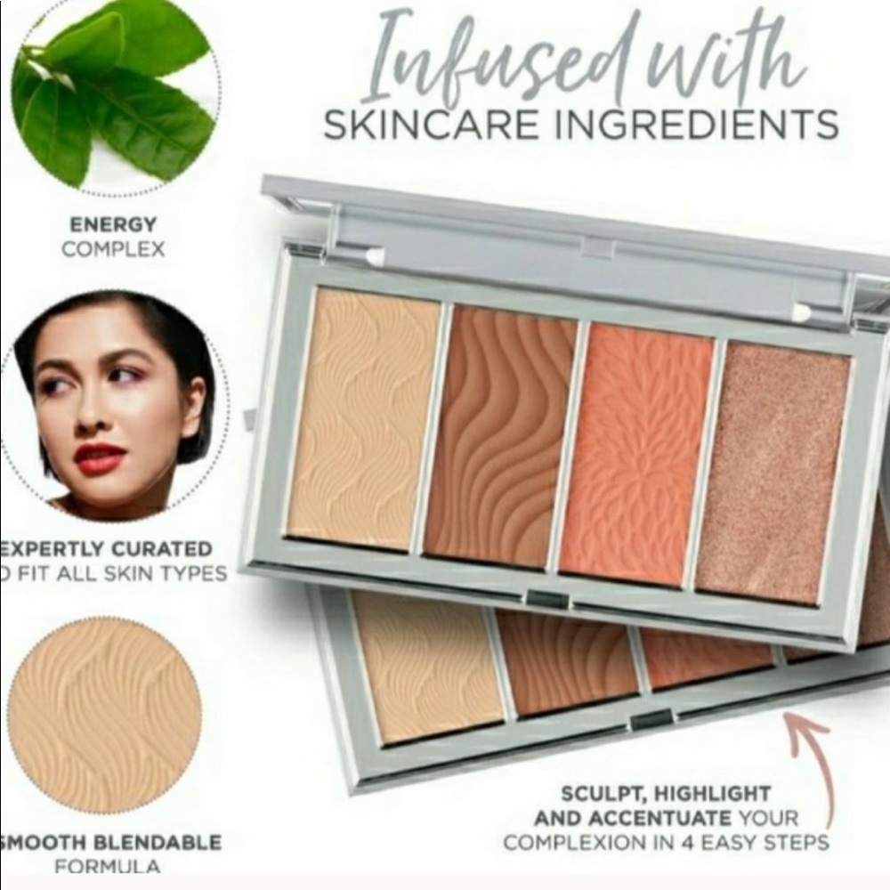 🆕PUR 4-in-1 Skin-Perfecting Powders Face Palette - Picture 1 of 11